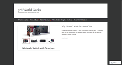 Desktop Screenshot of 3rdworldgeeks.com